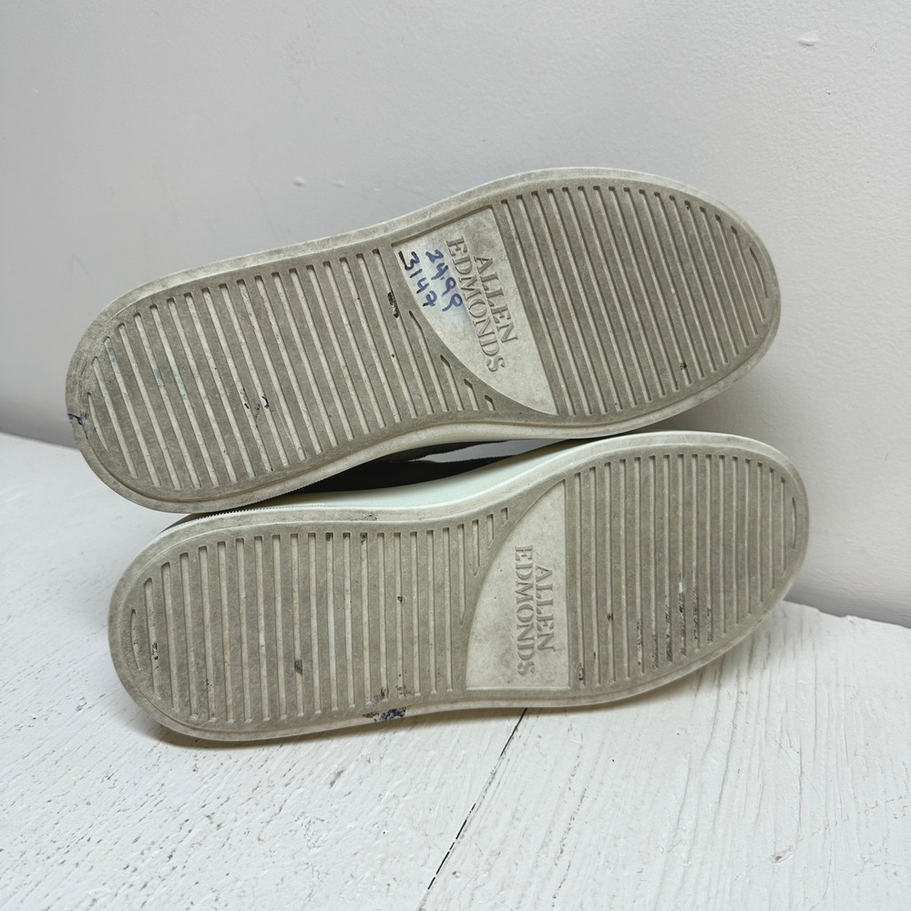 Allen Edmonds Oliver Men's Slip On Stretch Lace Grey Suede Sneakers 7 D‎ - Picture 8 of 11